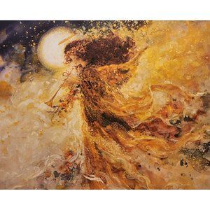 "The Guardian Angel" authentic art print by Ellen Stouffer